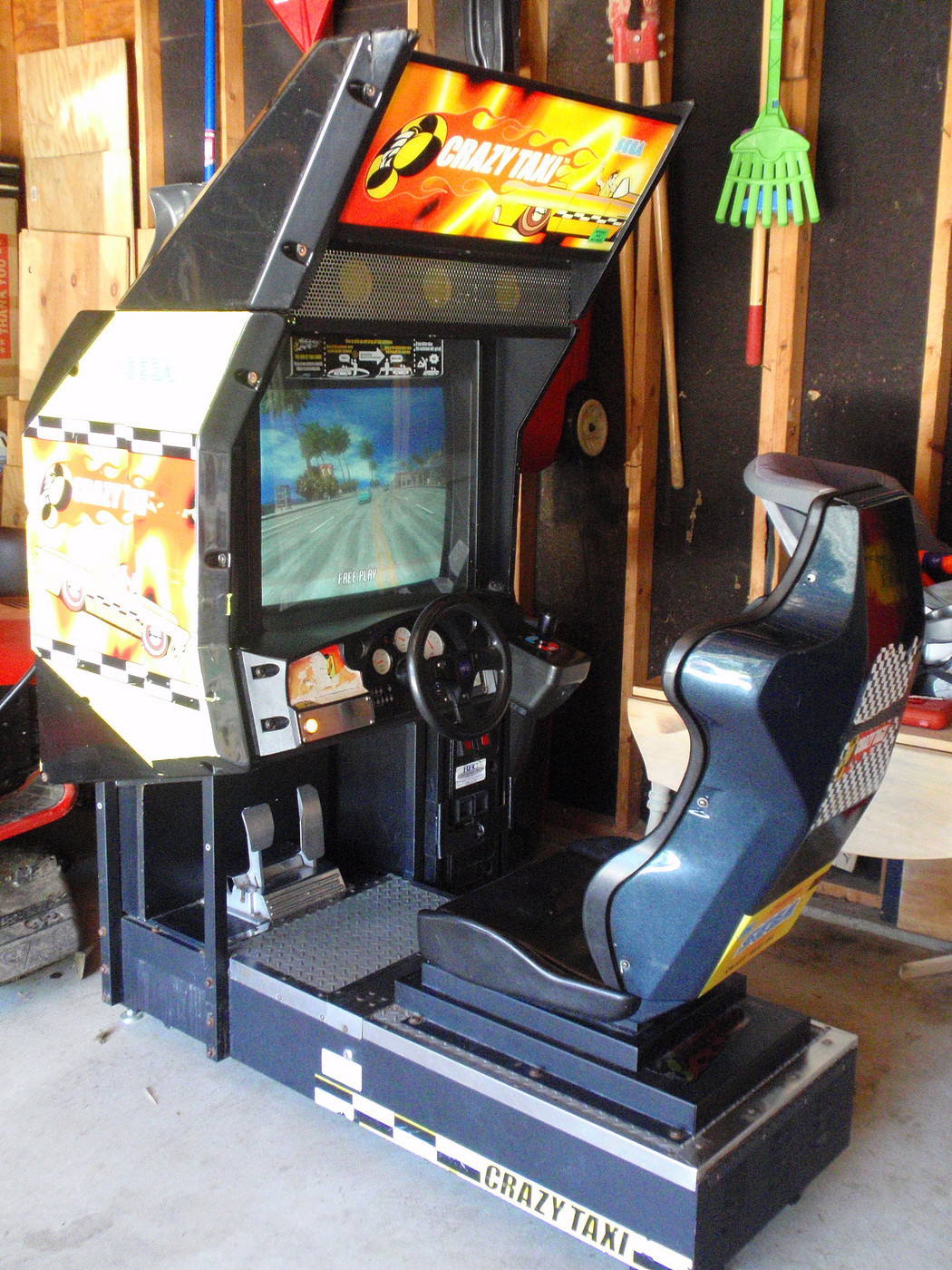 Crazy Taxi Arcade Game  Vintage Arcade Superstore